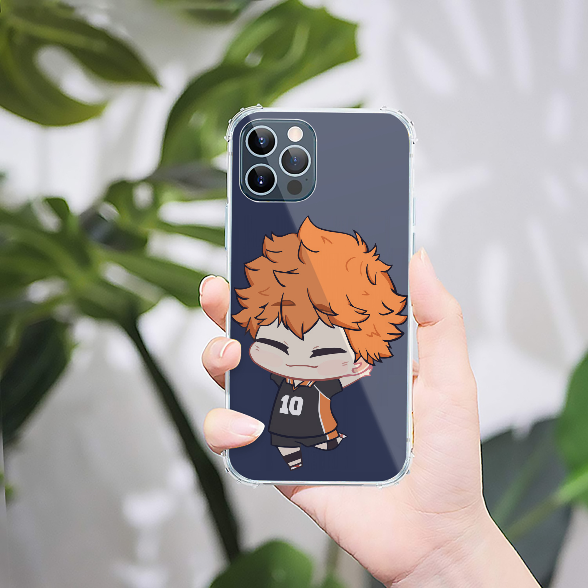 （画像用） ハイキュー!! Haikyu!! 【iPhone 12シリーズ対応】透明スマホケース（クリアソフトケース）